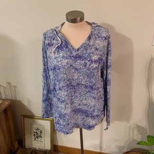 exertek Tops - Blue lightweight hoodie exertek Tops - Blue lightweight hoodie